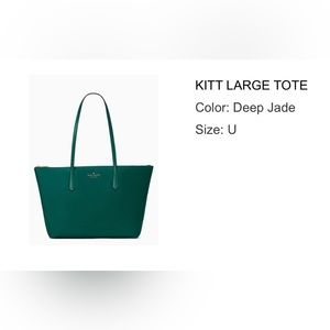 NWT Kitt Kate Spade Tote